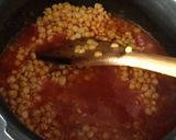 A picture of step 3 of Cauliflower and split chick peas curry.