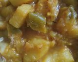 आलू शिमला मिर्च की सब्जी(aloo shimla mirch ki sabzi recipe in hindi) रेसिपी चरण 3 फोटो