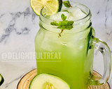 A picture of step 3 of Cucumber drink.