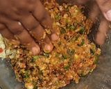 A picture of step 8 of Veg Burger 📌.