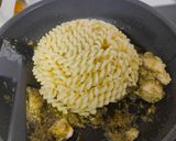 รูปขั้นตอนการทำที่ 3 ของ พาสต้าเพสโต้ไก่