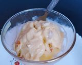 A picture of step 3 of Mango ice cream.