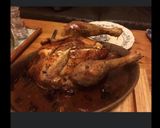 Une image de l'étape 4 de Chapon rôti aux pruneaux.