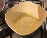 Foto del passaggio 4 della ricetta Polenta integrale viola 💜 con fonduta di taleggio