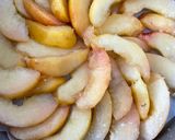 A picture of step 4 of Peach Upside Down Cake 🍑.