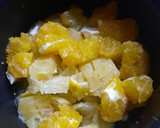 Foto del paso 3 de la receta: Mermelada de limón, naranja y pomelo con menta (sin azúcar)