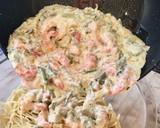 Foto del paso 6 de la receta: Spaghetti picantes con trigueros y langostinos