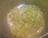 Foto del paso 2 de la receta Crema de calabacín con trocitos de jamón
