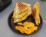 A picture of step 7 of Tandoori Mayo Grilled Sandwich.