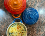 Foto del paso 3 de la receta: Espinacas gratinadas con pavo