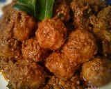 Foto langkah ke 5 dari resep Kalio bakso ikan patin.
