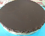 Foto del paso 7 de la receta: Tarta de flan y galletas con chocolate o tarta de la abuela