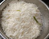 A picture of step 2 of Achari Egg Biryani.