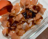Foto del paso 1 de la receta: Tostas de salmón marinado