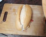 Foto del paso 2 de la receta: Bocadillo de pechuga a la plancha con ensalada y mayonesa