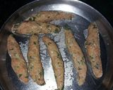 A picture of step 3 of Carrot bullets.