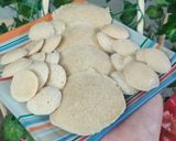 A picture of step 7 of Idli gets a crunchy makeover.