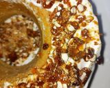 صورة لخطوة 5 من وصفة كيكة النسكافيه بالكروكان 🥧👩🏻‍🍳