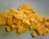 A picture of step 6 of Persimmon and Sweet Potato Salad Spiced with Wasabi.