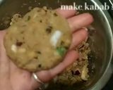 A picture of step 3 of Awadhi chana dal and kathal ke kabab.