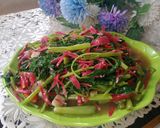 Foto langkah ke 5 dari resep Tumis Kangkung Honje.