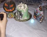Foto del paso 3 de la receta: Torta de fantasmas!! B💀💀ooo👻👻👻