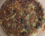 Foto del paso 7 de la receta Tortilla de berenjena, cebolla y ajo