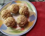 गुड से बने चिड़बा के लड्डू (gur se bane chirwa ke ladoo recipe in Hindi) रेसिपी चरण 4 फोटो