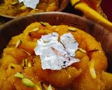A picture of step 5 of Makhandi halwa.