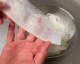 A picture of step 1 of Japanese New Year Daikon Pickles.