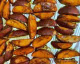 A picture of step 6 of Potato wedges.