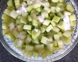 Une image de l'étape 4 de Tarte tatin rhubarbe.