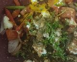 A picture of step 2 of Paneer kulcha pepperiza.