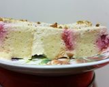 Une image de l'étape 8 de Semifreddo au citron, framboises et noix de macadamia❤🍋❤🍋.