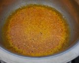 A picture of step 3 of Rajasthani papad ki sabzi.