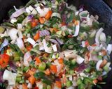 Foto del paso 3 de la receta: Ensalada de pollo y verduras