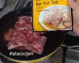 Foto langkah ke 1 dari resep Bakut teh ala singapura.
