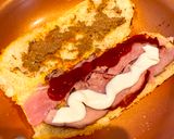 Hình bước làm 2 của món Bánh Mì Nướng Nhanh