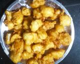 A picture of step 3 of Maggi Manchurian Chat.