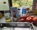 Foto del paso 1 de la receta: Torta de manzana #delantalcookpad2026