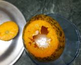 স্টাফড ম্যাঙ্গো কুলফি(Stuffed Mango Kulfi Recipe in Bengali) রেসিপি ধাপ - 4 ছবি