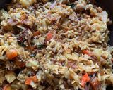 A picture of step 6 of Kathiawadi Khichdi.