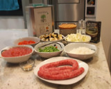 Foto del paso 1 de la receta: Salchichas con Sanfaina