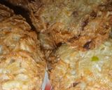 A picture of step 6 of Yam fritters.