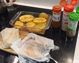 Foto del paso 4 de la receta: Fricandó Exprés de Pollo Asado con Néctar de Ciruelas y Patatas Fondant al Pimentón