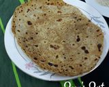 A picture of step 3 of Soya and Wheat flour Rotis.