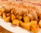 Foto del paso 4 de la receta: Cubitos de papa con salsa de garbanzos