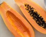 A picture of step 2 of PAPAYA SMOOTHIE 😋.