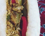 عکس مرحله 4 از دستور ساندویچ مرغ و قارچ خوشمزه 😋🤤