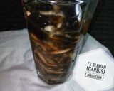 Foto langkah ke 6 dari resep 77.Es Blewah (Garbis) Cincau Hitam (Janggelan)👌.